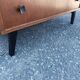 Old secretary cabinet scandinavian dresser vintage compass feet