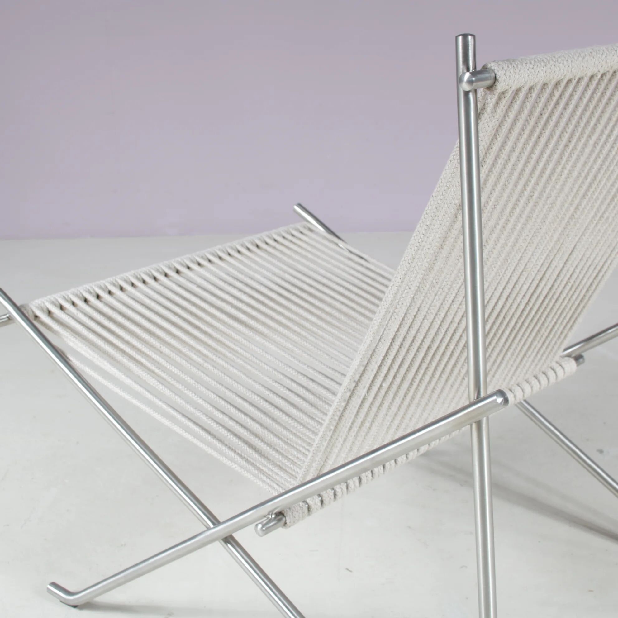 Fauteuil lounge « PK4 » de Poul Kjaerholm pour Fritz Hansen, Danemark 2020