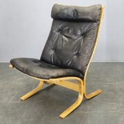 Ingmar Relling Siesta Lounge Chair in Leather, Norway, 1970s