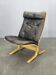 Ingmar Relling Siesta Lounge Chair in Leather, Norway, 1970s