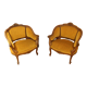 Paire de fauteuils bergères