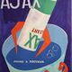 Affiche publicitaire vintage, "Lessive Ajax", années 50-60 peinte à la main