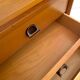 Midcentury Modern, Beech wood cabinet,  FARAM, Italy 1960 's