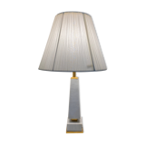 Marble obelisk lamp