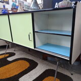 Enfilade formica sliding doors