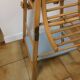 Chaise haute cannage