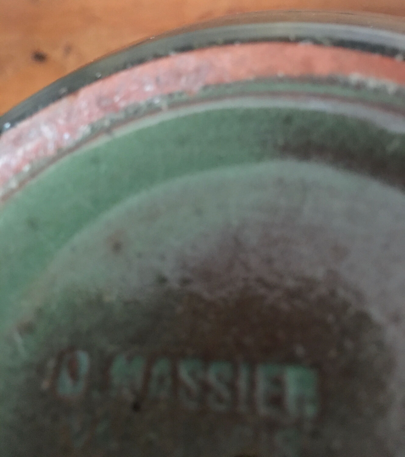 Pot signed J . Massier Vallauris