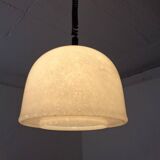 Glass ceiling lamp from Peill & Putzler, Germany, 1960s.