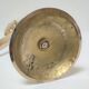 Solid brass parrot perch H. 45 cm 80s