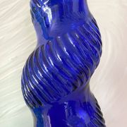 Vintage twisted Italian Empoli bottles