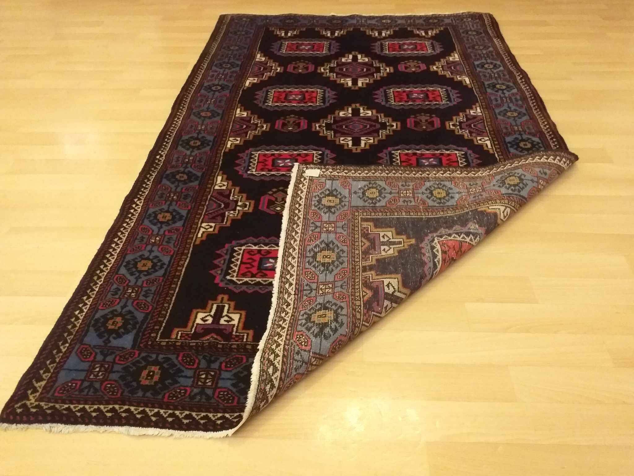 Handmade persian yalameh rug 204x124cm