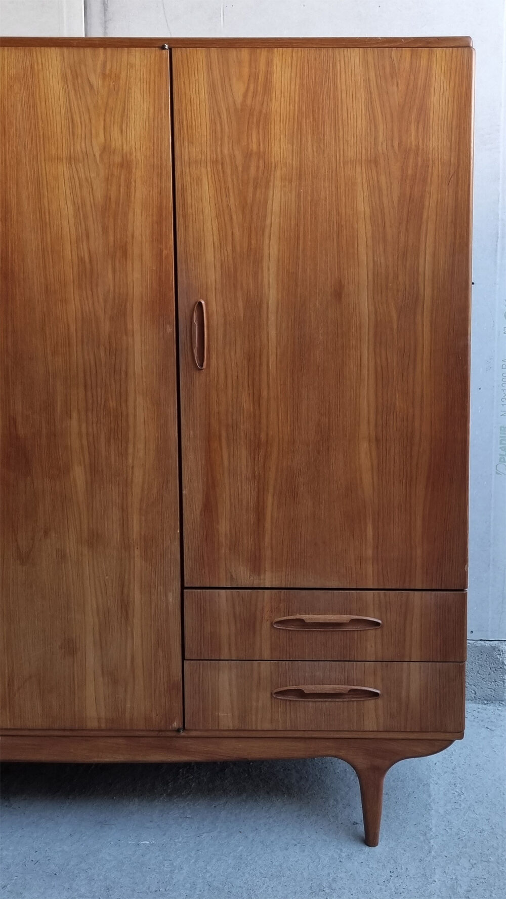 Armoire scandinave, lingère, made in Denmark, vintage, années 60