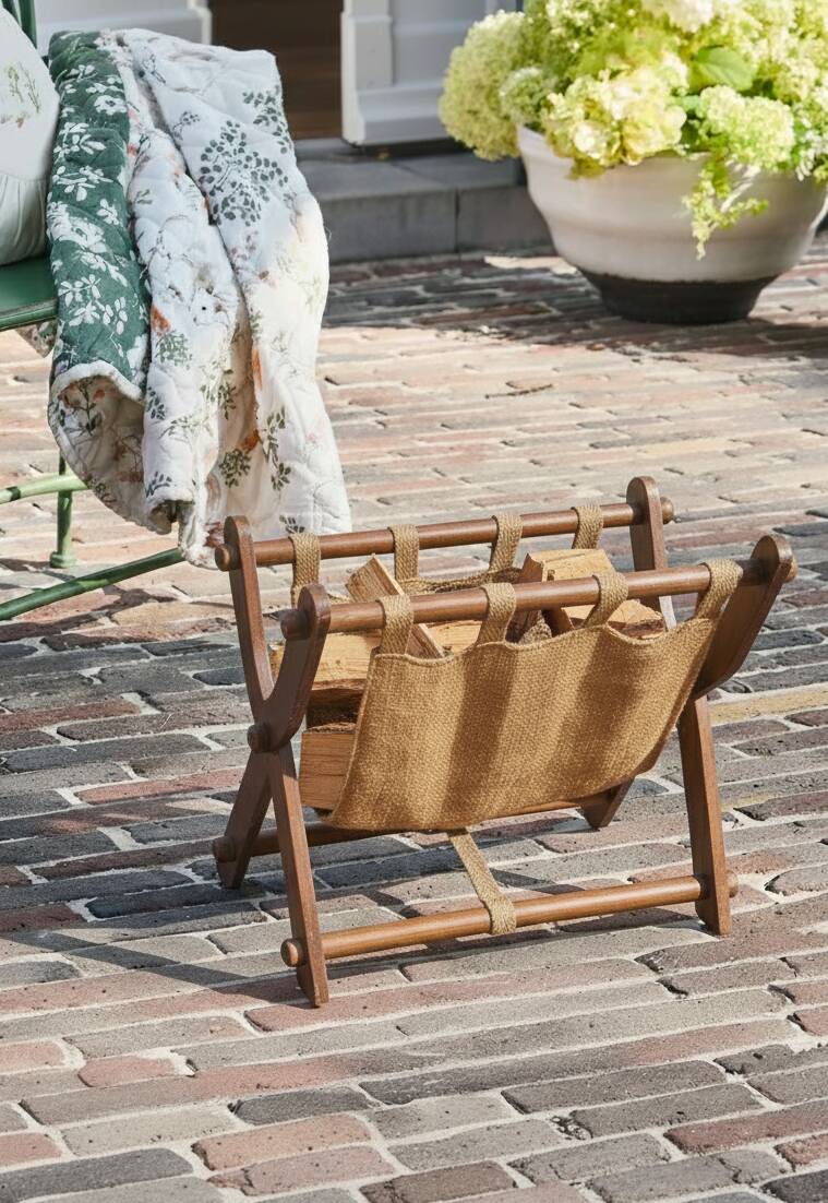 Vintage magazine rack