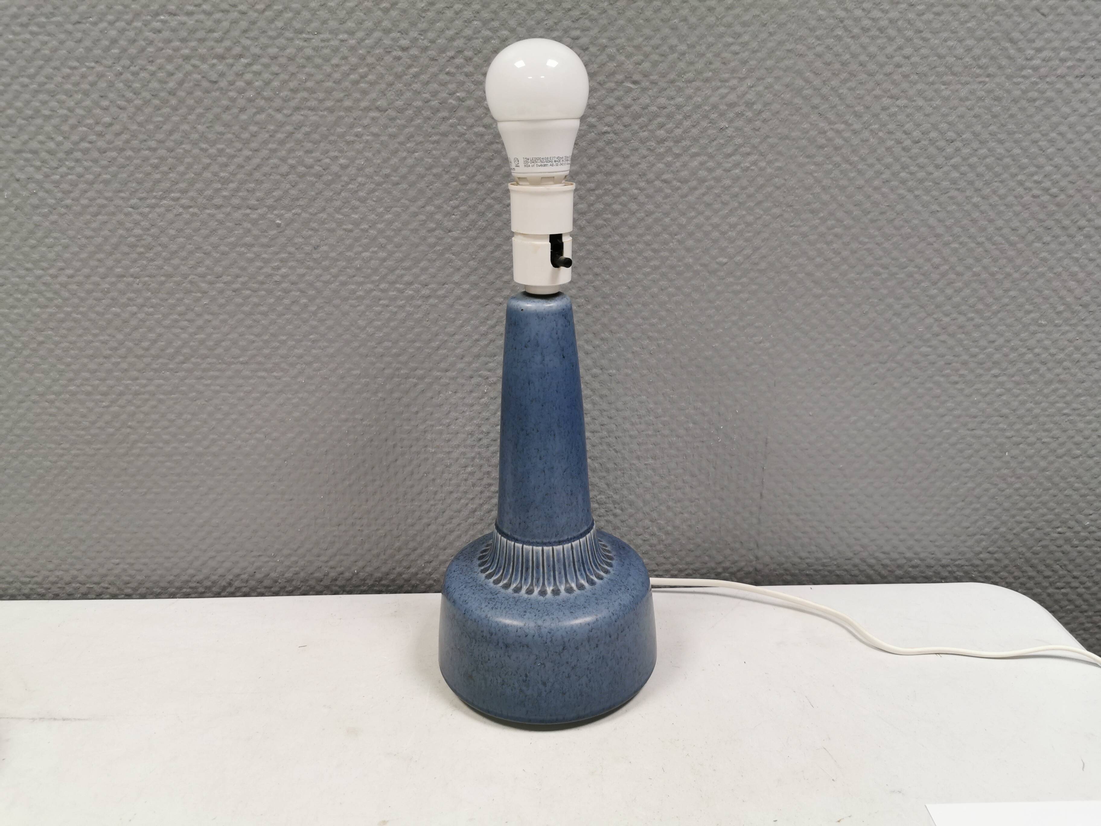 Ceramic table lamp, designed by Einar Johansen (EJ) Denmark 1970s