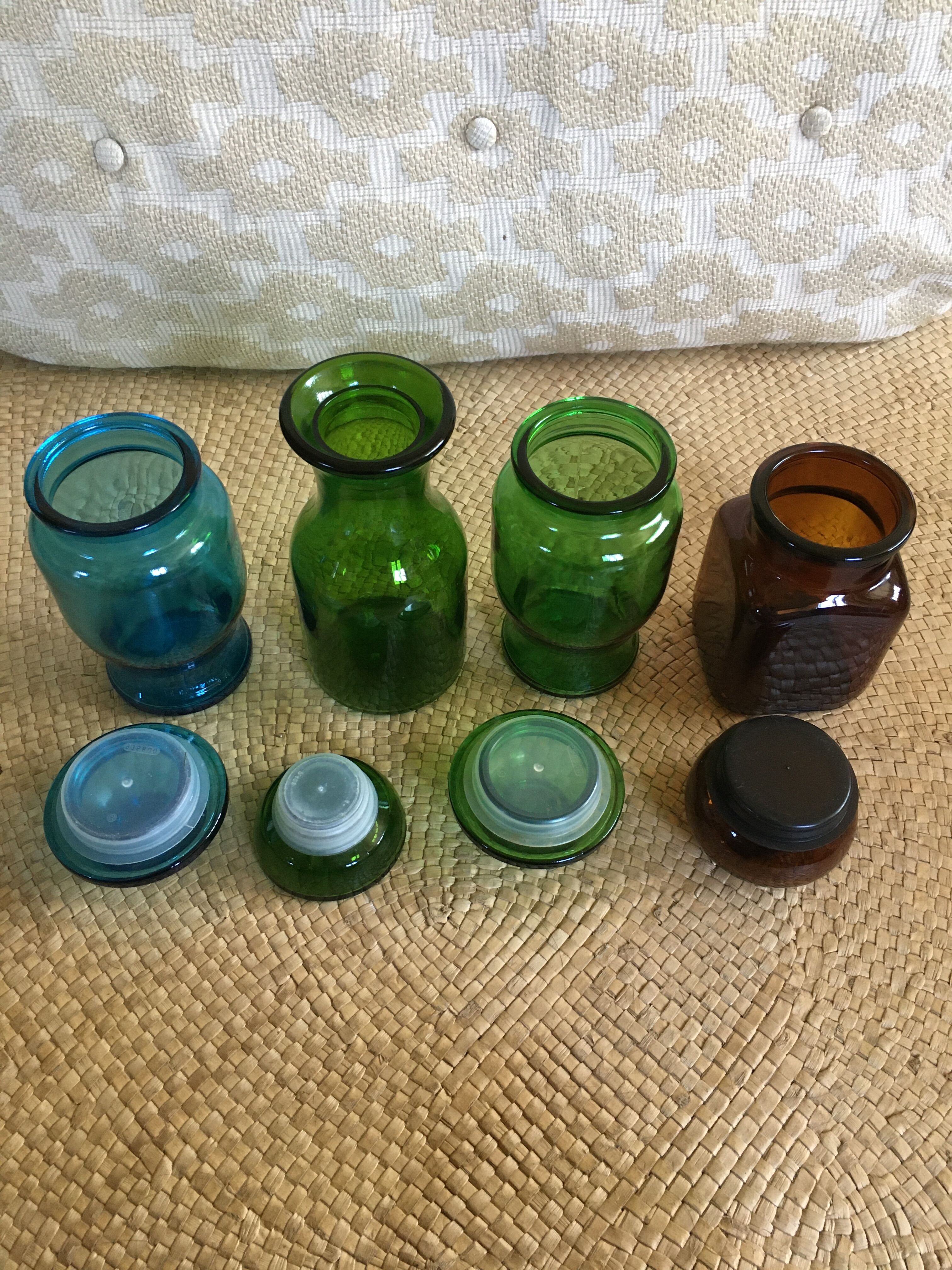Lot of 4 jars