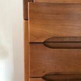 Solid elm chest of drawers Maison Regain