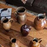 Patinated sandstone pitcher