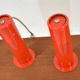 Space Age foldable table lamps from Szarvasi, 1960s