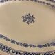 2 oval dishes serving in Gien 1900
