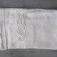 Antique embroidered tea tablecloth 78x78cm