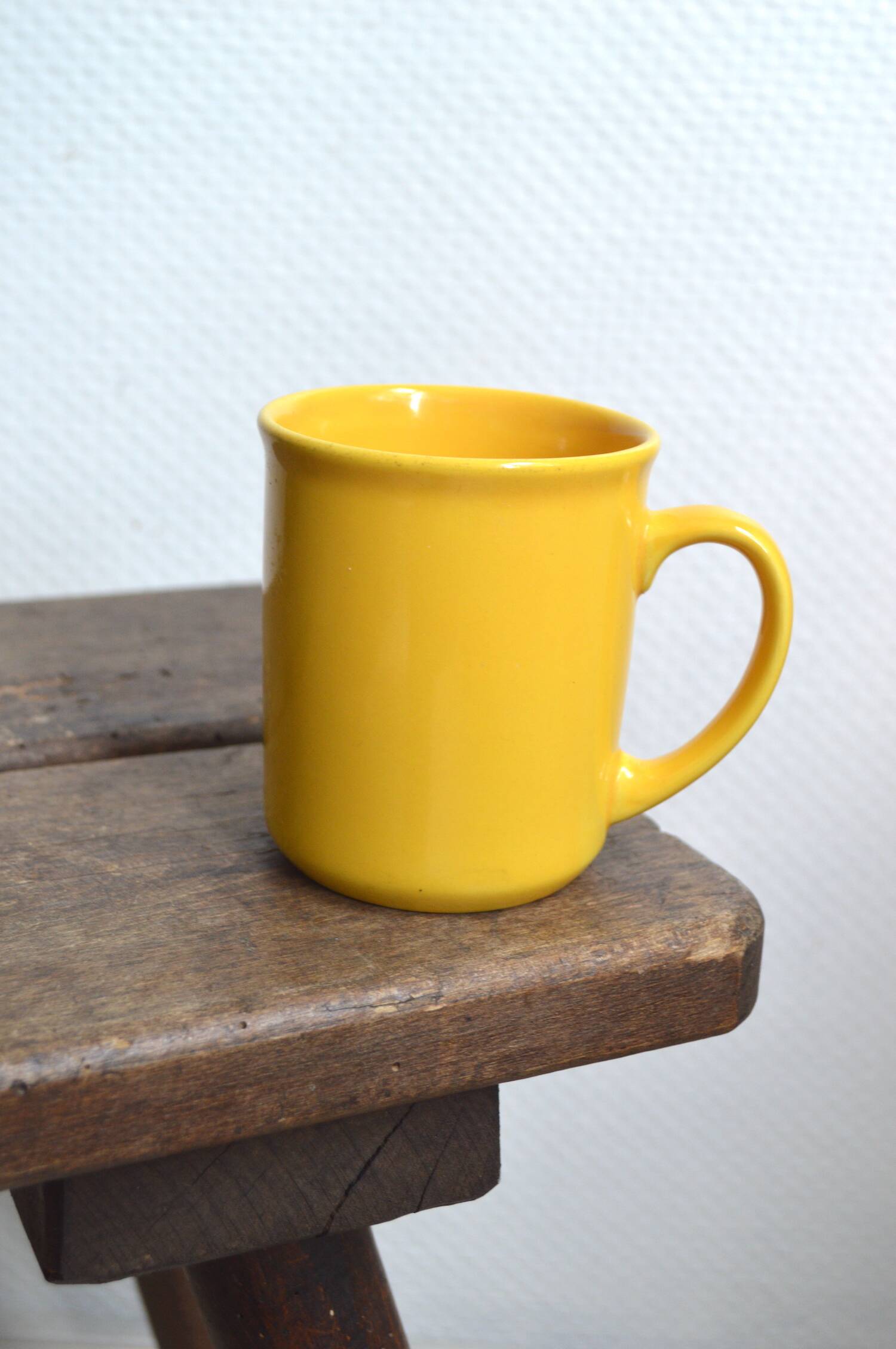 British Yellow Mug
