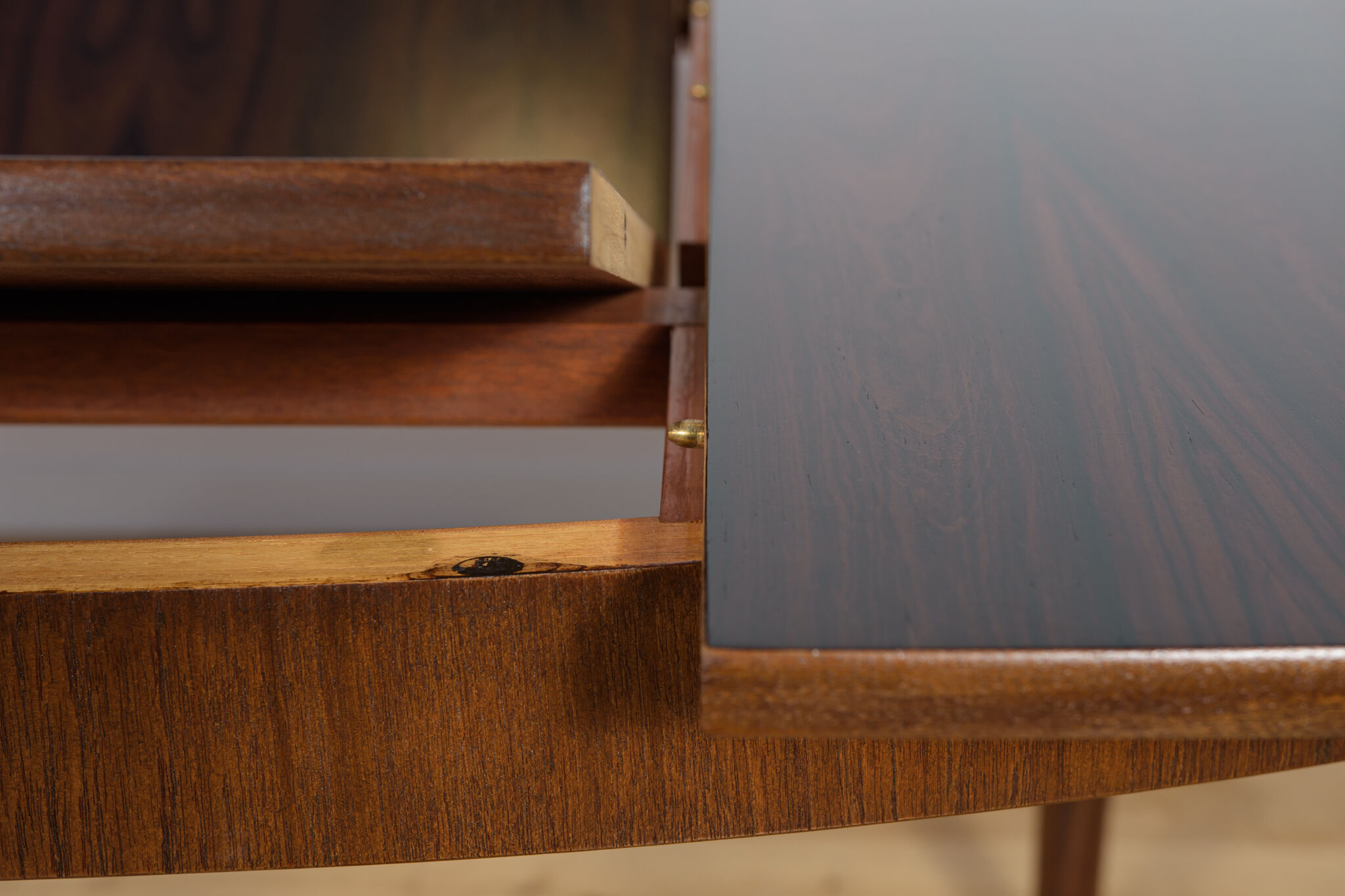 Oval Rosewood Extendable Dining Table from McIntosh, 1960s