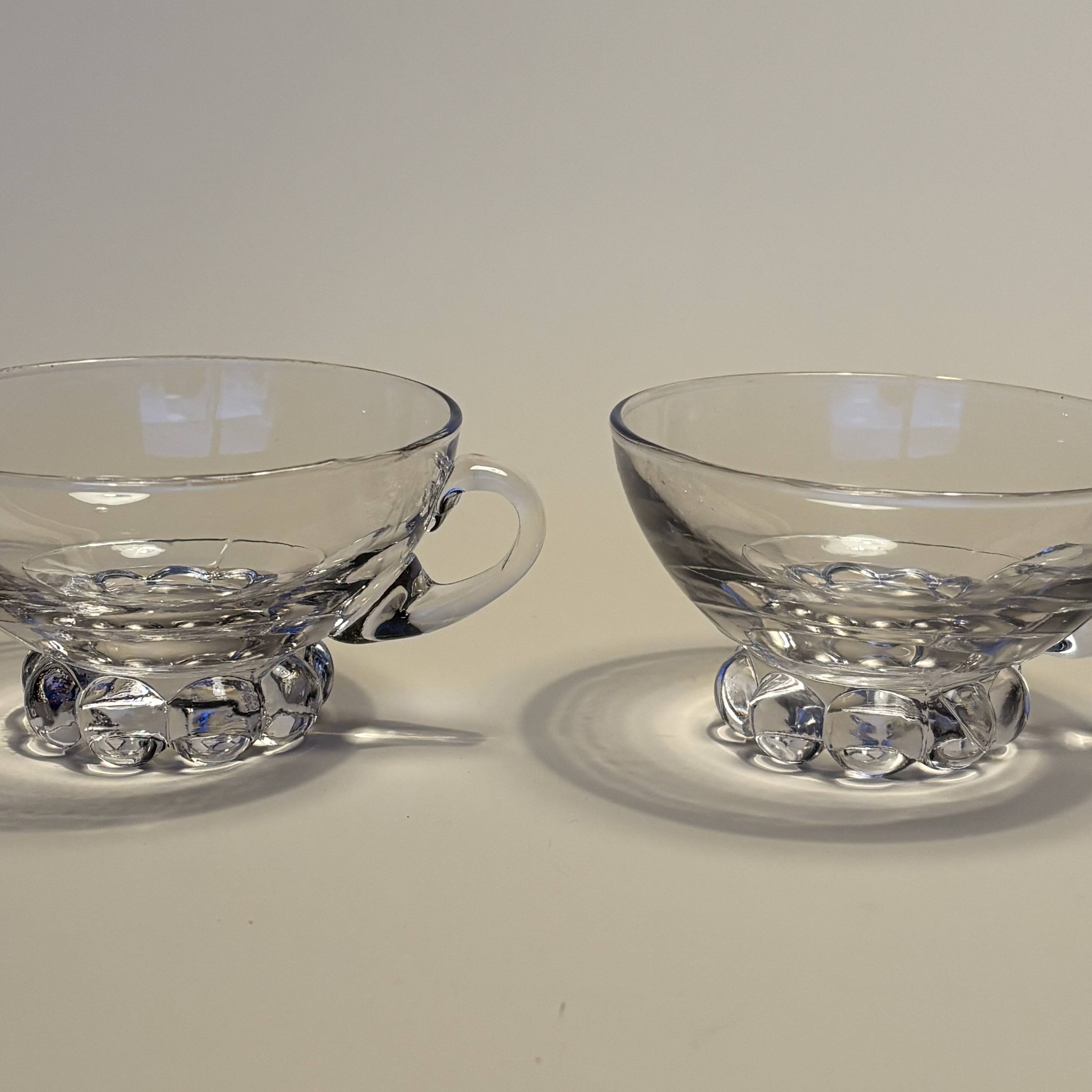 Ensemble de 2 tasses vintage