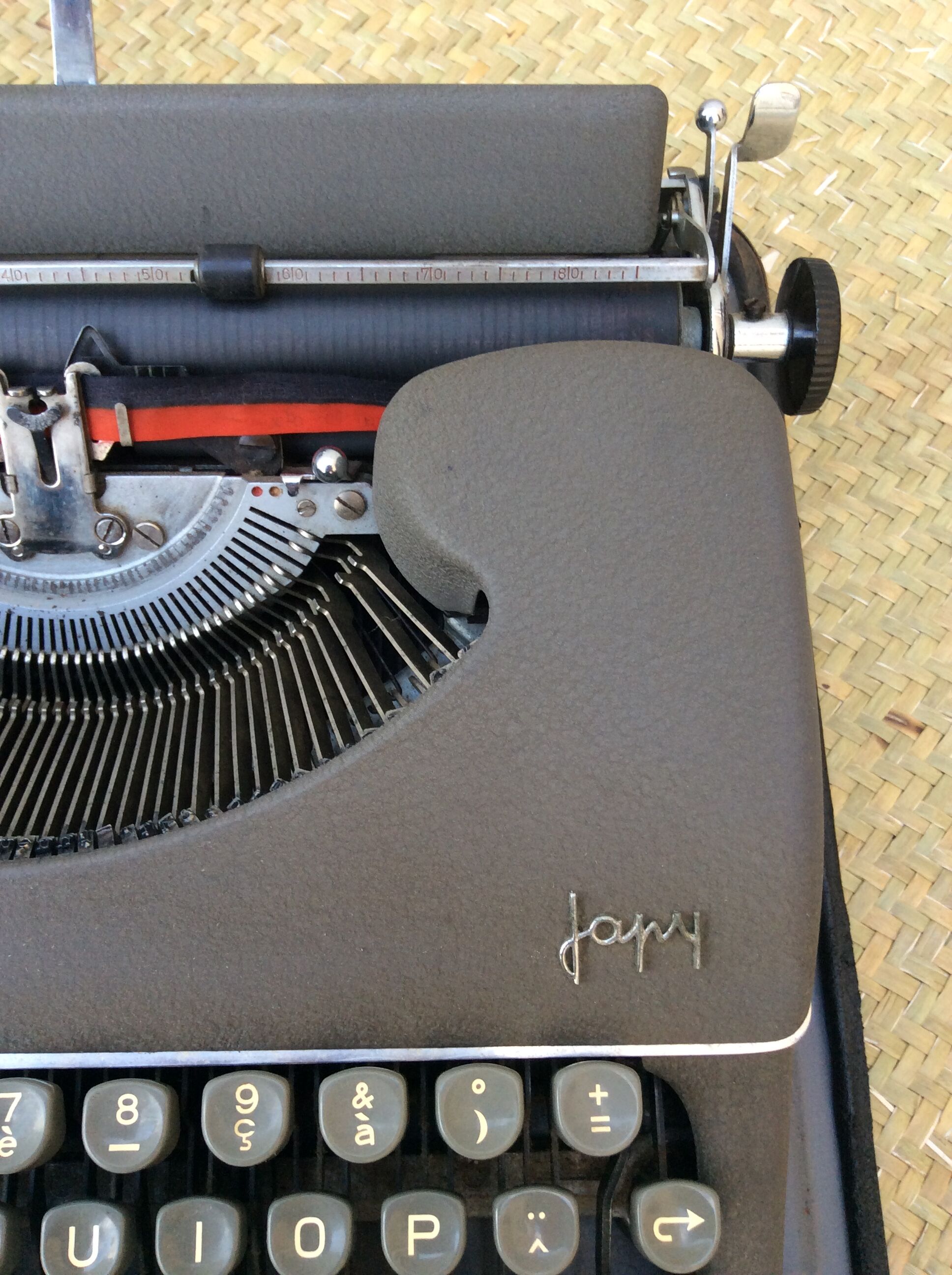 Typewriter Japy years 50-60