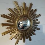 Sun mirror from the 50s/60s. Witch's Eye. 60 cm.