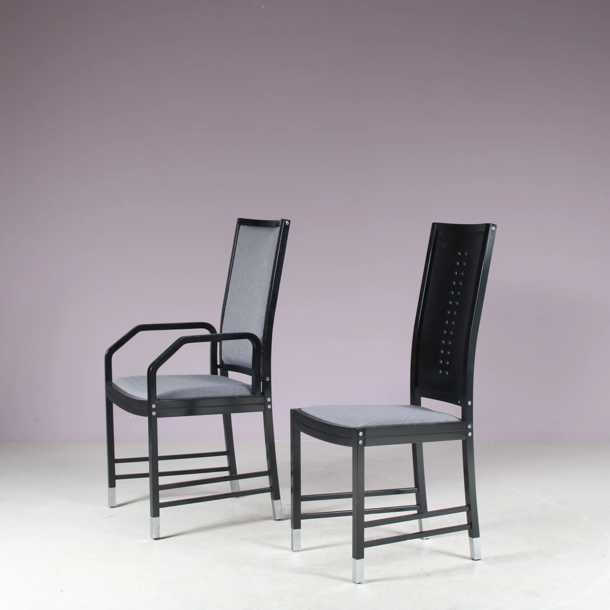 Set of 10 dining chairs by Ernst W. Beranek for Thonet, Austria 1980