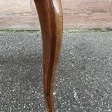 Regency style coffee table Inlaid pedestal table, curved legs