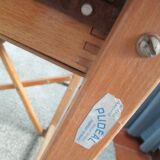 Foldable school desk from the 60s brand PLIDEAL