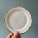 Series of 11 antique dessert plates in Vierzon porcelain