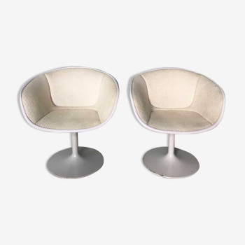 Pair armchair Paulin by Artifort