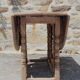 Table gate leg drop leaf XVIII table abattants