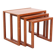Tables gigognes en teck au design danois, années 1970