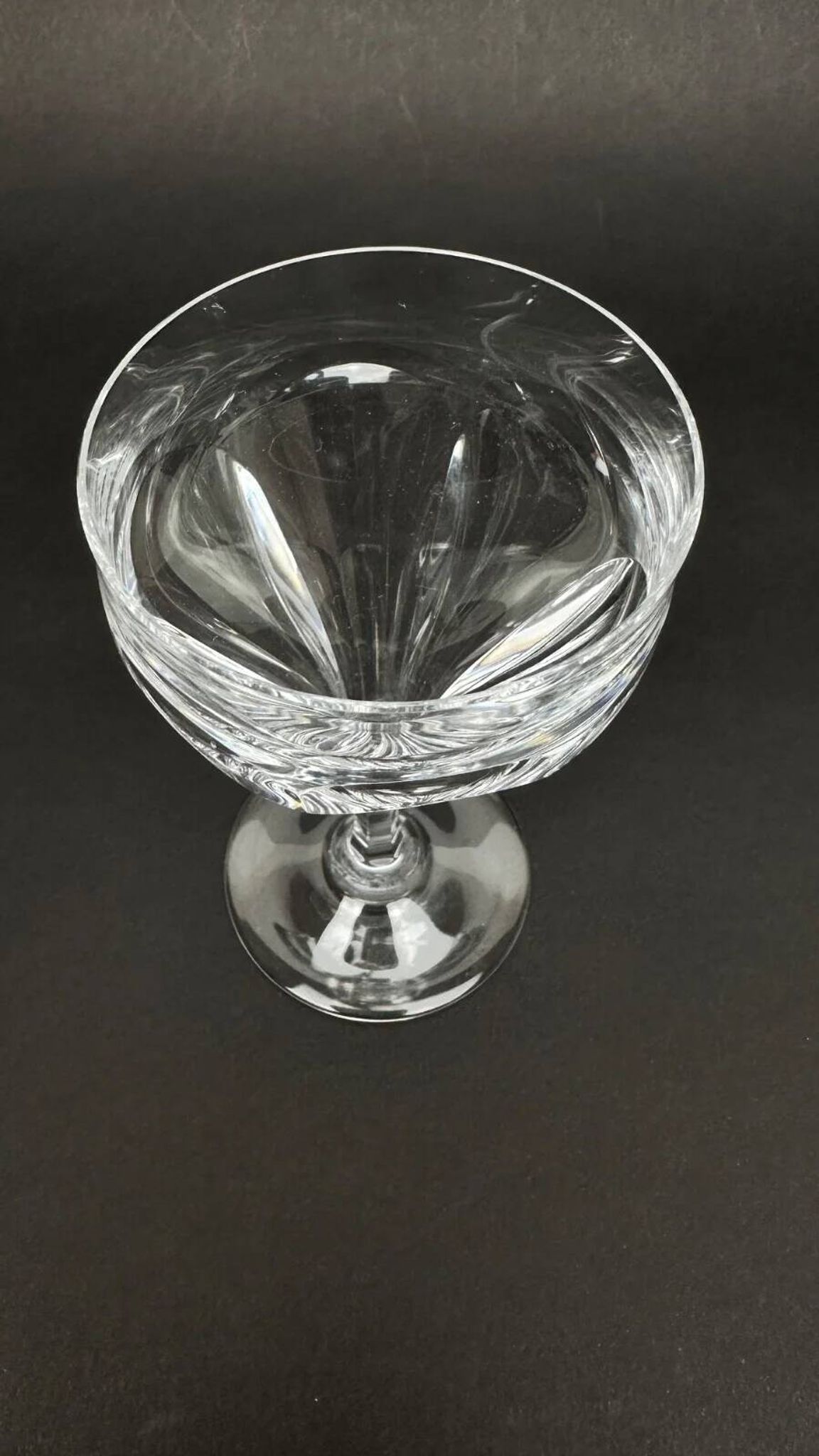 Baccarat, set of 9 port glasses model Duchesse de Dino