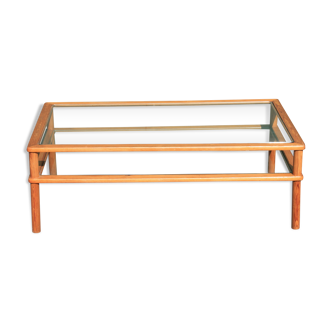 Table coffee trays in glass