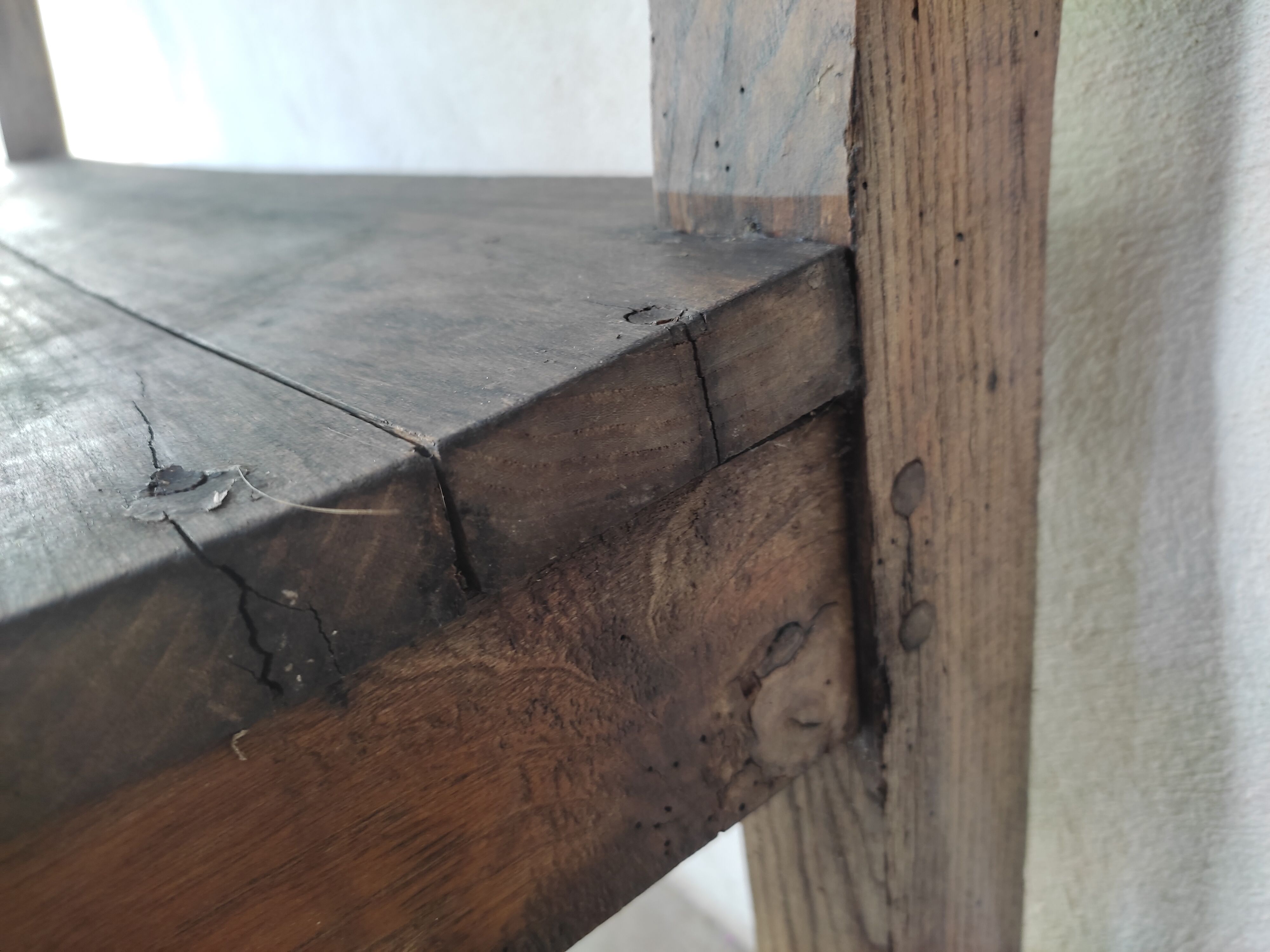 Duo of fireplace benches