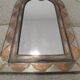 Brass and copper mirror