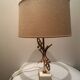 Naturalistic decorative lamp attributed to Maison Charles/Jansen.