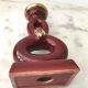 Candlestick ceramic art of bordeaux 1930