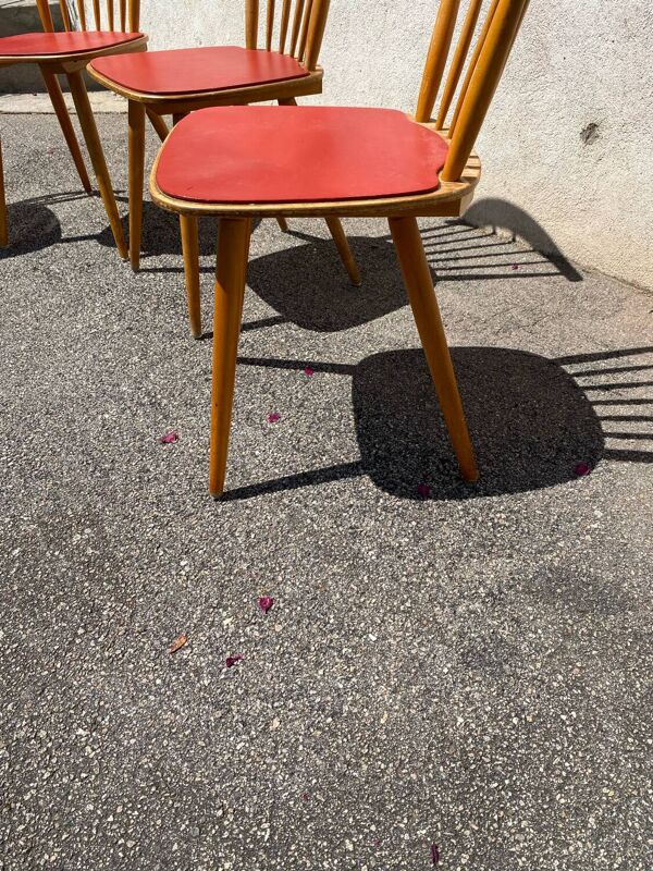 Set de 4 chaises bistrot baumann sonate
