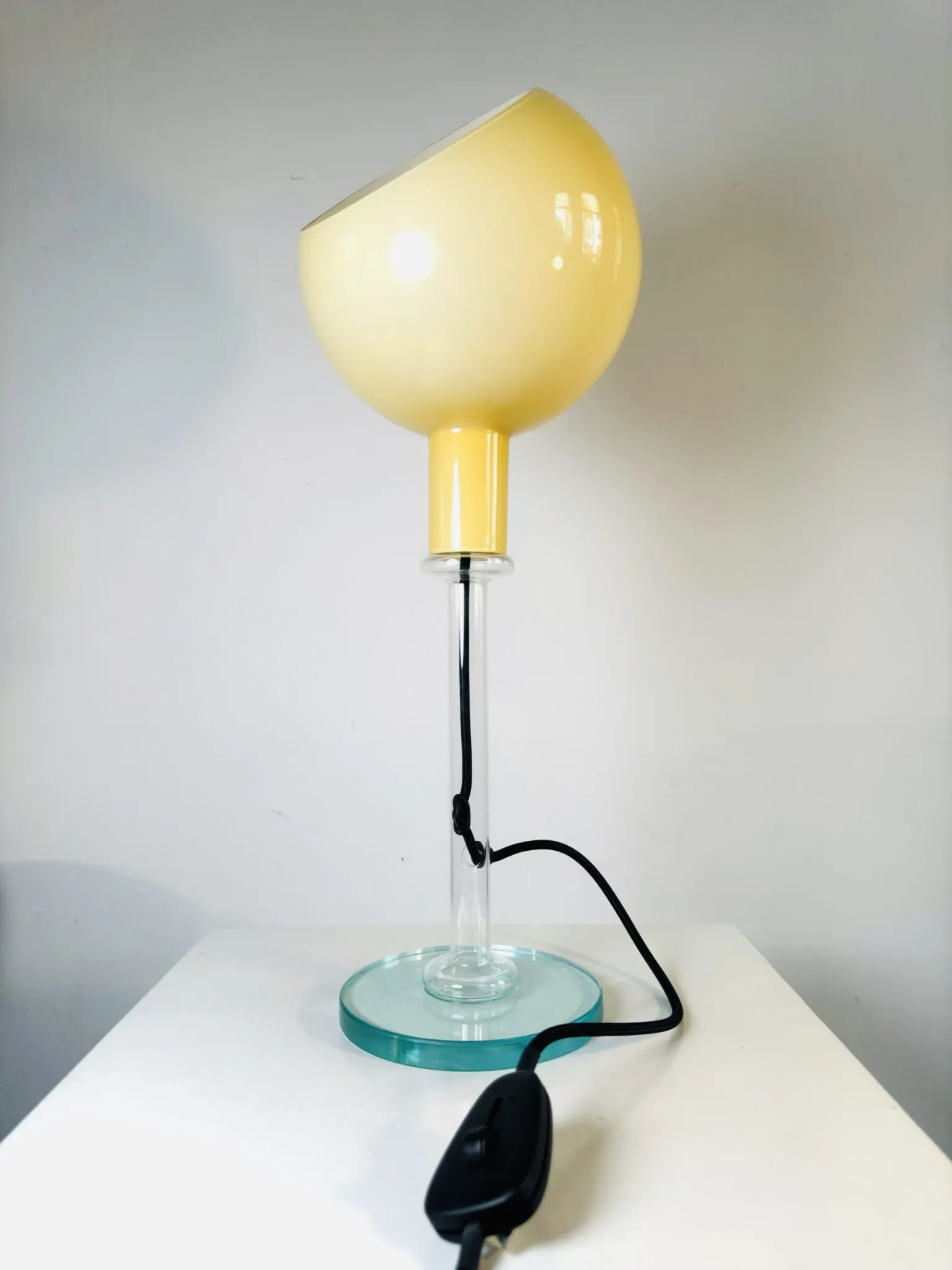 Parola Table Lamp By Gae Aulenti & Piero Castiglioni For Fontana Arte, Italy, 1980S