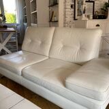 Full grain leather corner sofa
