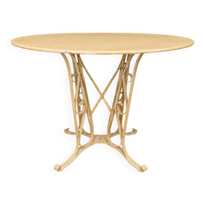 Table de jardin ronde