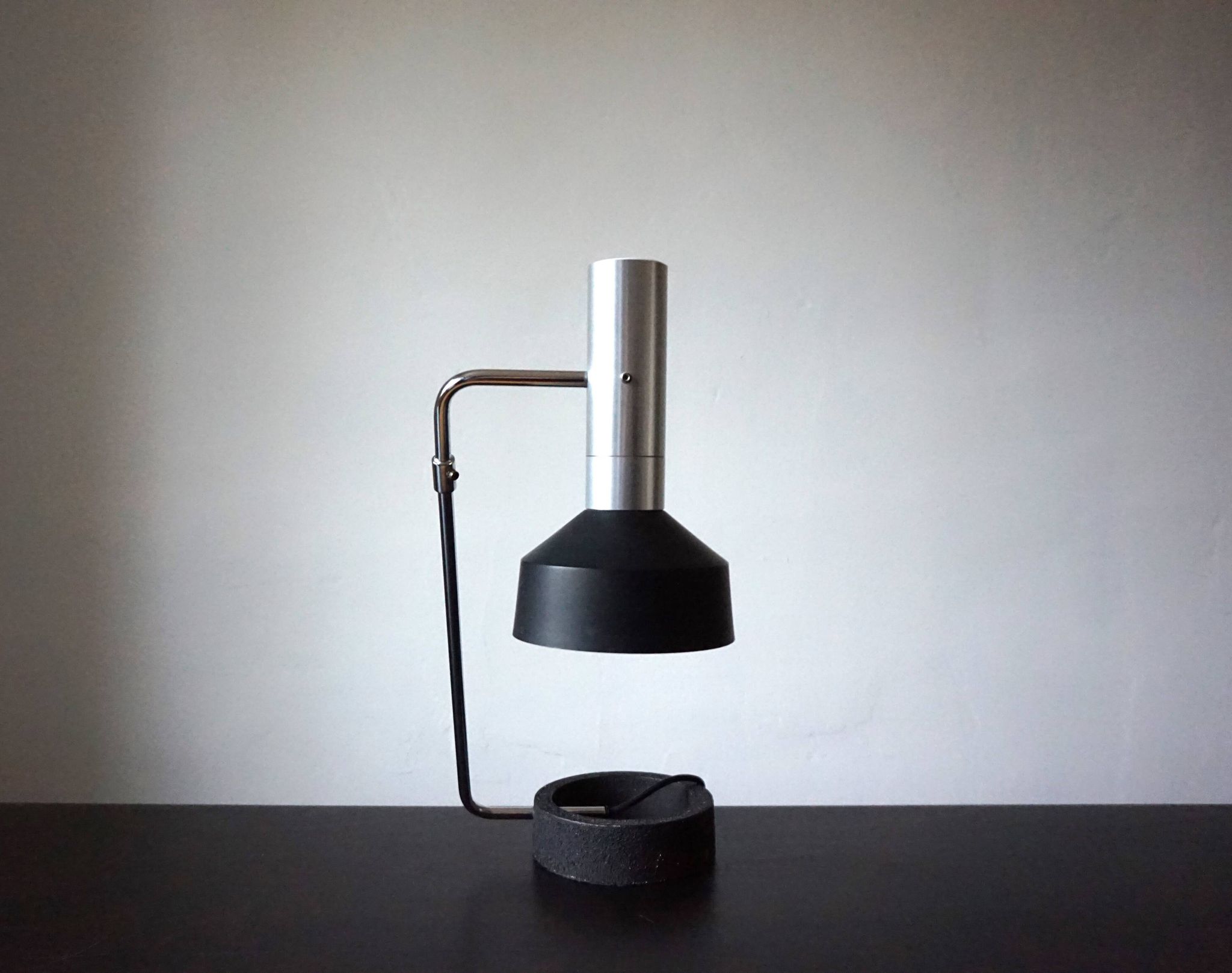 Baltensweiler Minilux table lamp by Rosemarie and Rico Baltensweiler, 1960