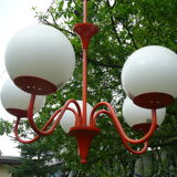 Vintage orange chandelier