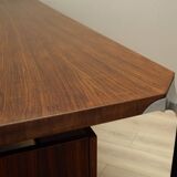 Bureau en palissandre, design italien, années 1970, designers : Ico et Luisa Parisi, manufacture