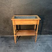 Meuble jardinière en bois de style Louis XVI